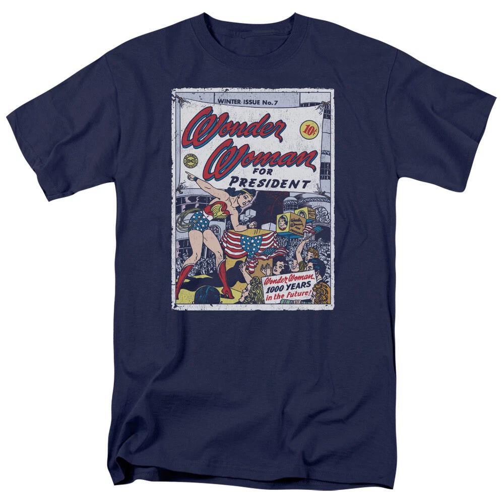 Wonder Woman  Wonder Woman For President  T-Shirt - Regular or Tank - to 5X S