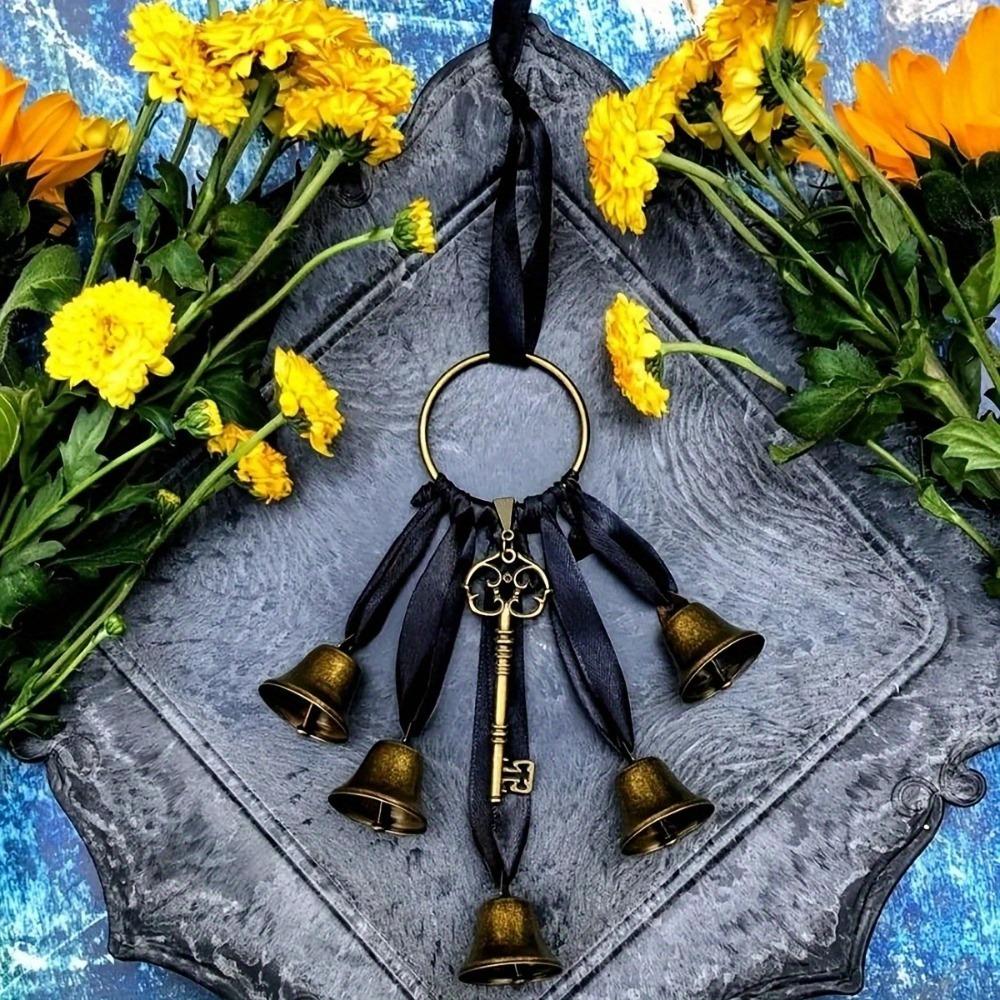 1PC Wind Bells Protect Door Handles Hook Wicka Wind Chimes Home Room Window Decoration Pendant