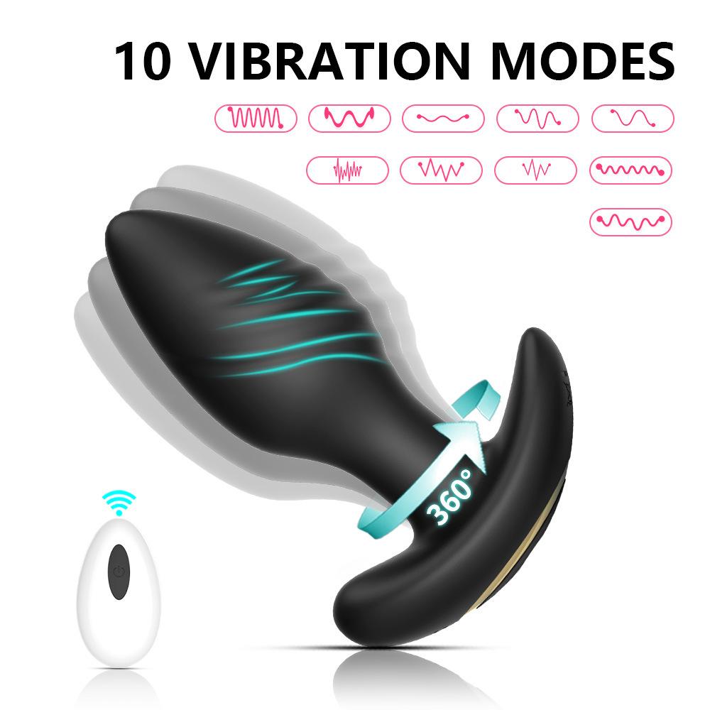 Wireless Bluetooth Vibrating Anal Plug Men Prostate Massager App Control Male Butt Plug Vibrator Adult Sex Toys for Women Gay