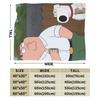 Peter Griffin  Blanket Quality Super Soft  Throw Blanket Winter Child Couch Chair Novelty Bedspread