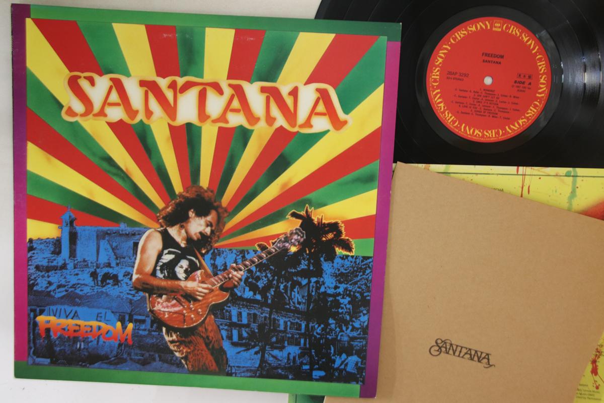 

LP Record SANTANA - Freedom 28AP3292PROMO CBS SONY 1987 Japan Rock Used