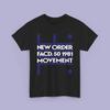 New Order Movement 1981 T-Shirt: Navy Black Rock Band Tee (Sizes S-5XL)