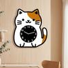 Cartoon Cat Wall Clock Cute Home Desktop Clock Mute Clock Living Room Bedroom Office Decorative Clock