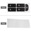 For SAAB 9 3 Control Button Replacement Decals for 2003 To 2012 Models