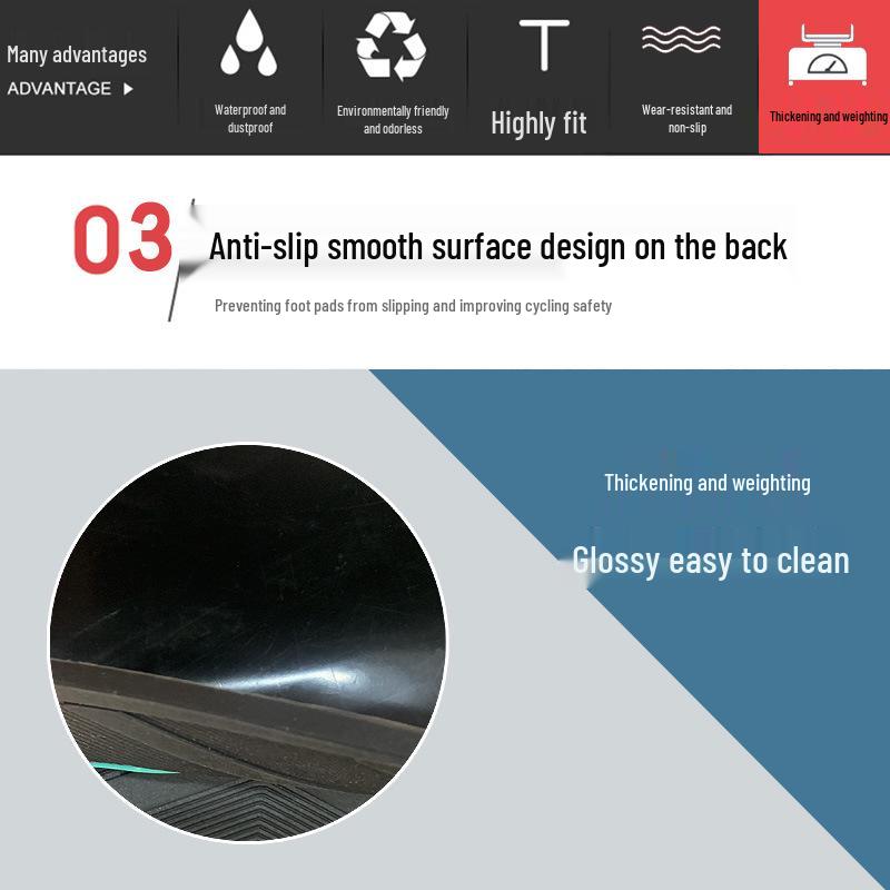 TaiLing Fengshen Ultra Electric Scooter Waterproof Anti-slip Rubber Foot Mat