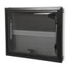 28 X 16 Inch RV Window with Screen Sunshade Double Layer Right Angle Push Out Window for Trailer