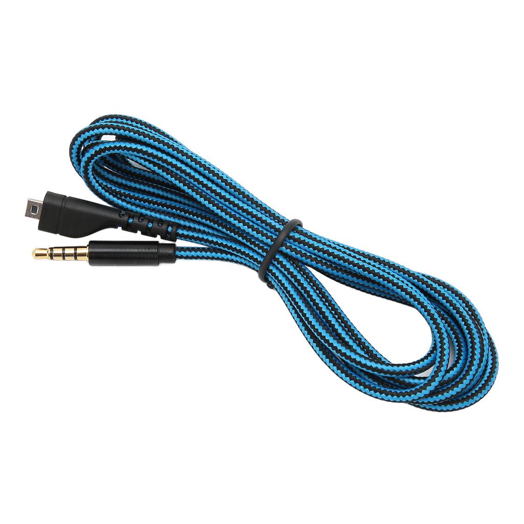 Headphone Sound Cable Wearproof Oxygen Free Copper Replacement Headphone Sound Cable for Steelseries Arctis 3 5 7 Pro