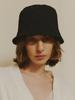 Poejidam [The Shelter] Pleats Bucket Hat In Black