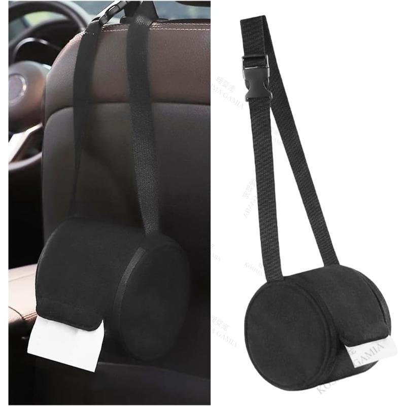 

For Roll of Paper Hanging Auto Seat Organizer Tissue Holder, Car Seat Side Storage Bag Car Tissue Holder, Car Tissue Napkin Box