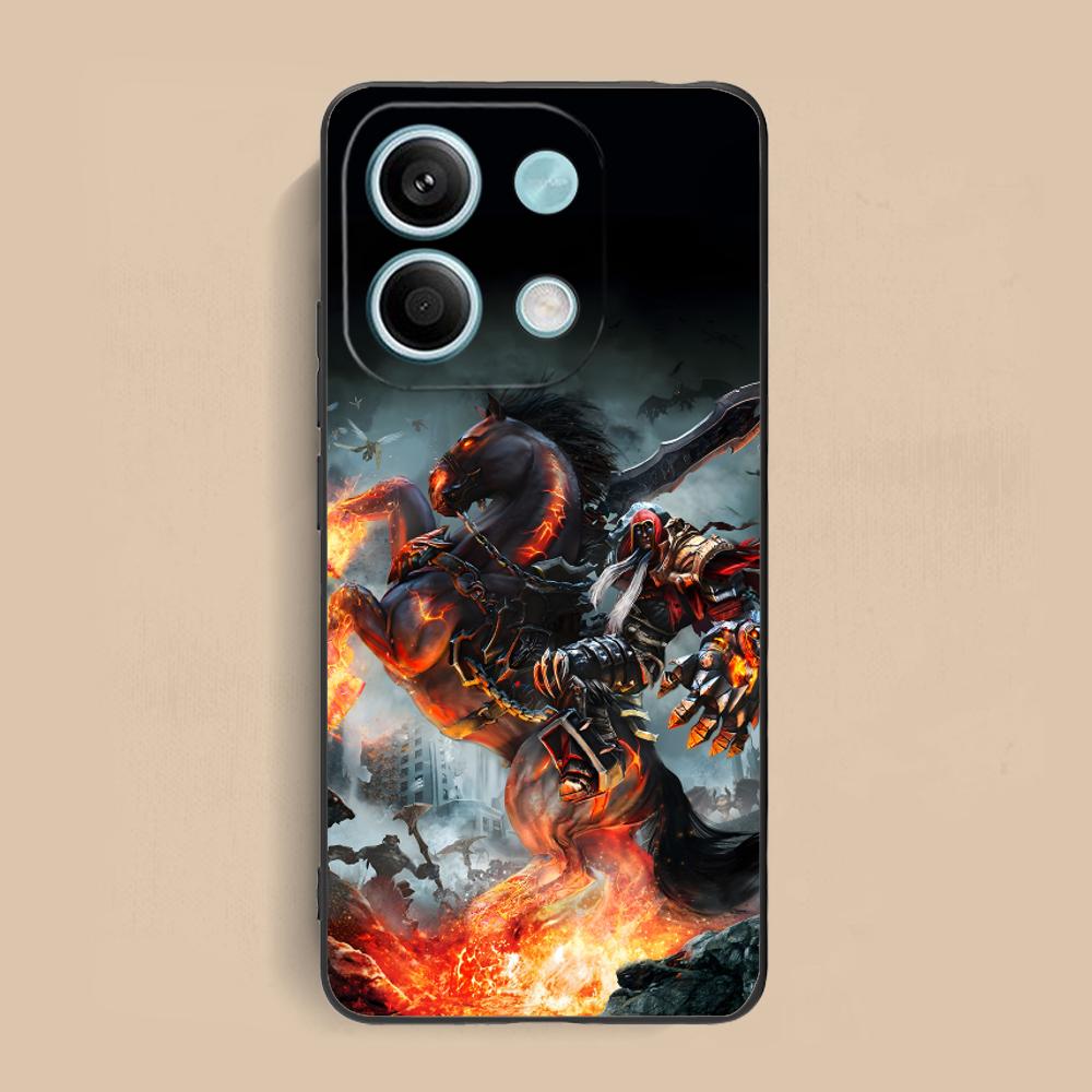 Game Darksiders Mobile Phone Case for Xiaomi Redmi Note 14 13 12 11 S Pro Plus 4G 5G Colorful Printing Cover Cover Luxury Pretty