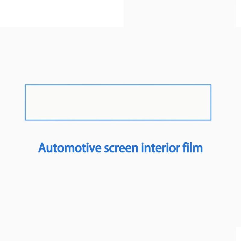 Anti-scratch Car Door Center Console Media Dashboard Navigation TPU Protector Film For BMW G09 XM -2024 Car Accessories GPS
