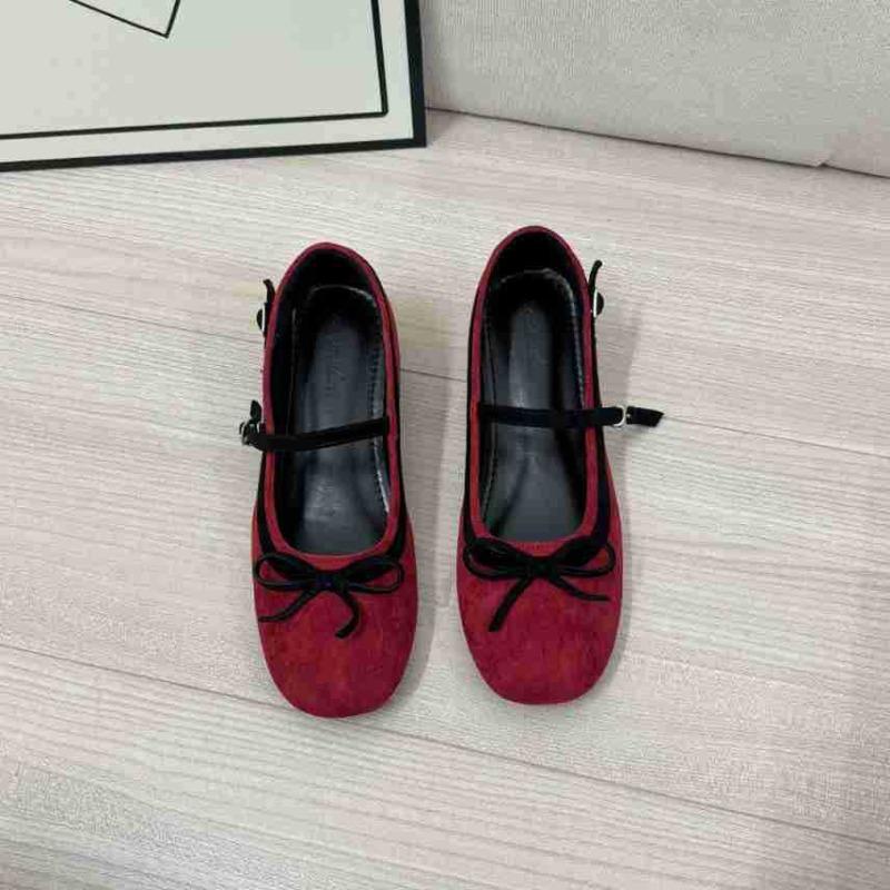 

Внутреннее увеличение высоты 5 см ретро танцевальная обувь BaDong женская осенняя с бантами туфли-лодочки нежные туфли Мэри Джейн 33 красный