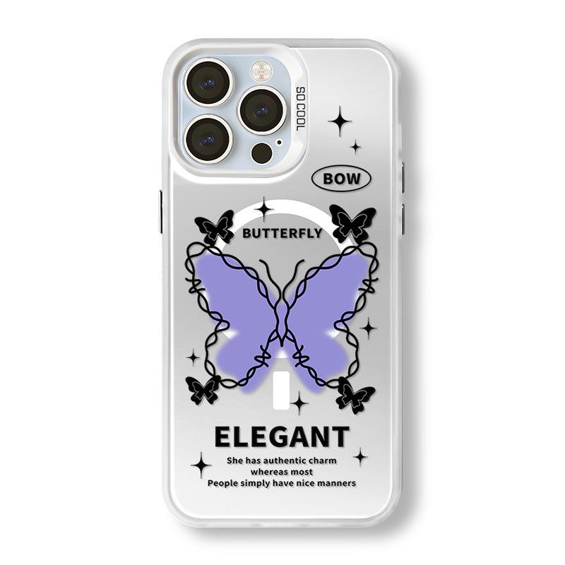 

Чехол Zhitai Magnetic Frosted Laser Bracket для iPhone 16 Pro, 15, 14, Apple и Huawei Mate60 iPhone 14 Pro Max