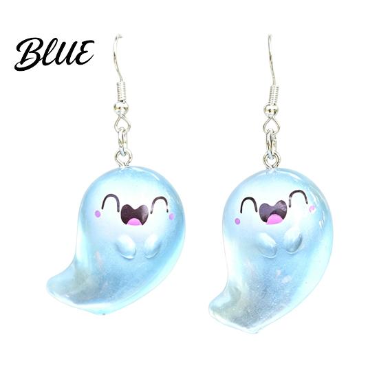 Women Earrings Ghost Glow-in-the-Dark Pendant for Decor Fun Kids Cartoon
