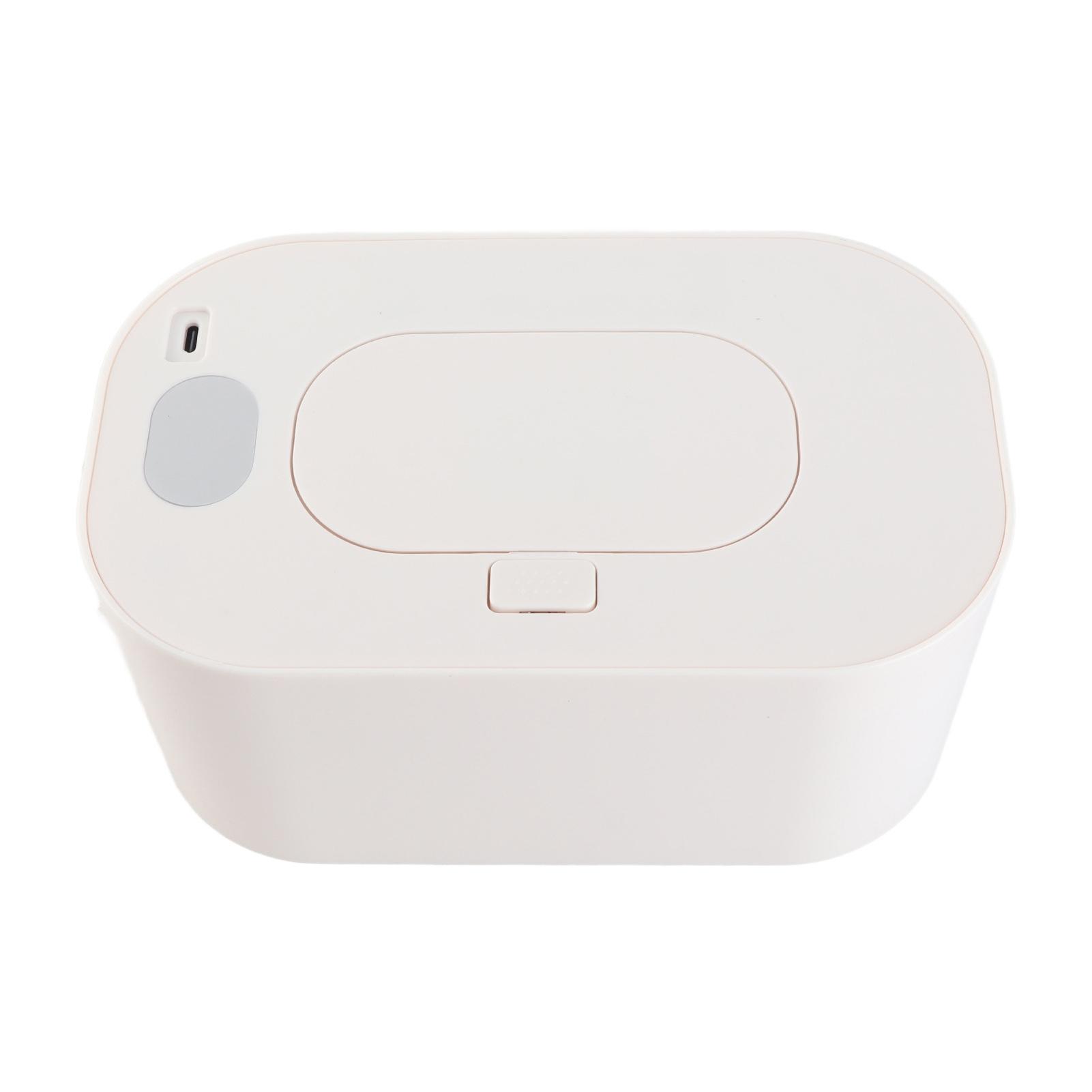 Baby Wipe Warmer Intelligent Adjustable Temperature Car Infant Wipes Heater Safe to Use PP