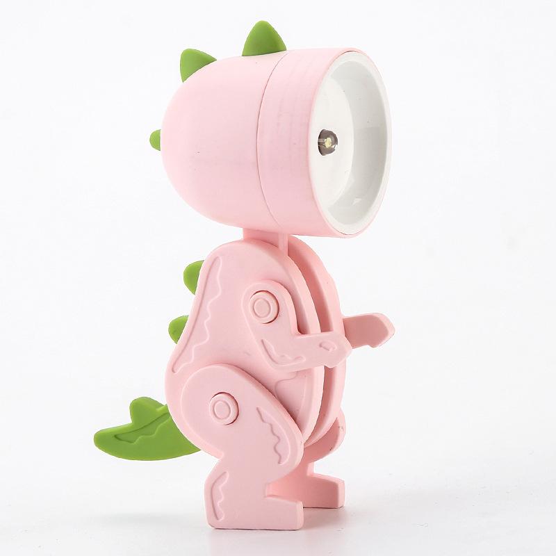 Creative Mini Led Desk Lamp Cartoon Folding Table Lamp Kids Room Bedroom Reading Book Light DIY Desktop Ornament Holiday Gifts