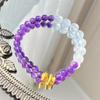 High Quality Natural Uruguayan Amethyst Blue Moonlight Bracelet