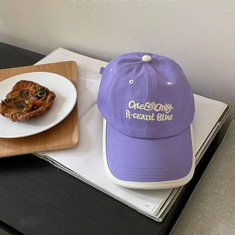 Fashionable Baseball Embroidered Cap For Men And Women Spring Adjustable Cotton Sun Hat