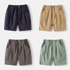 Boys Summer Shorts Lightweight Casual Knee Length Bermuda Pants Comfortable Mid Length Bottoms for Toddler and Kids