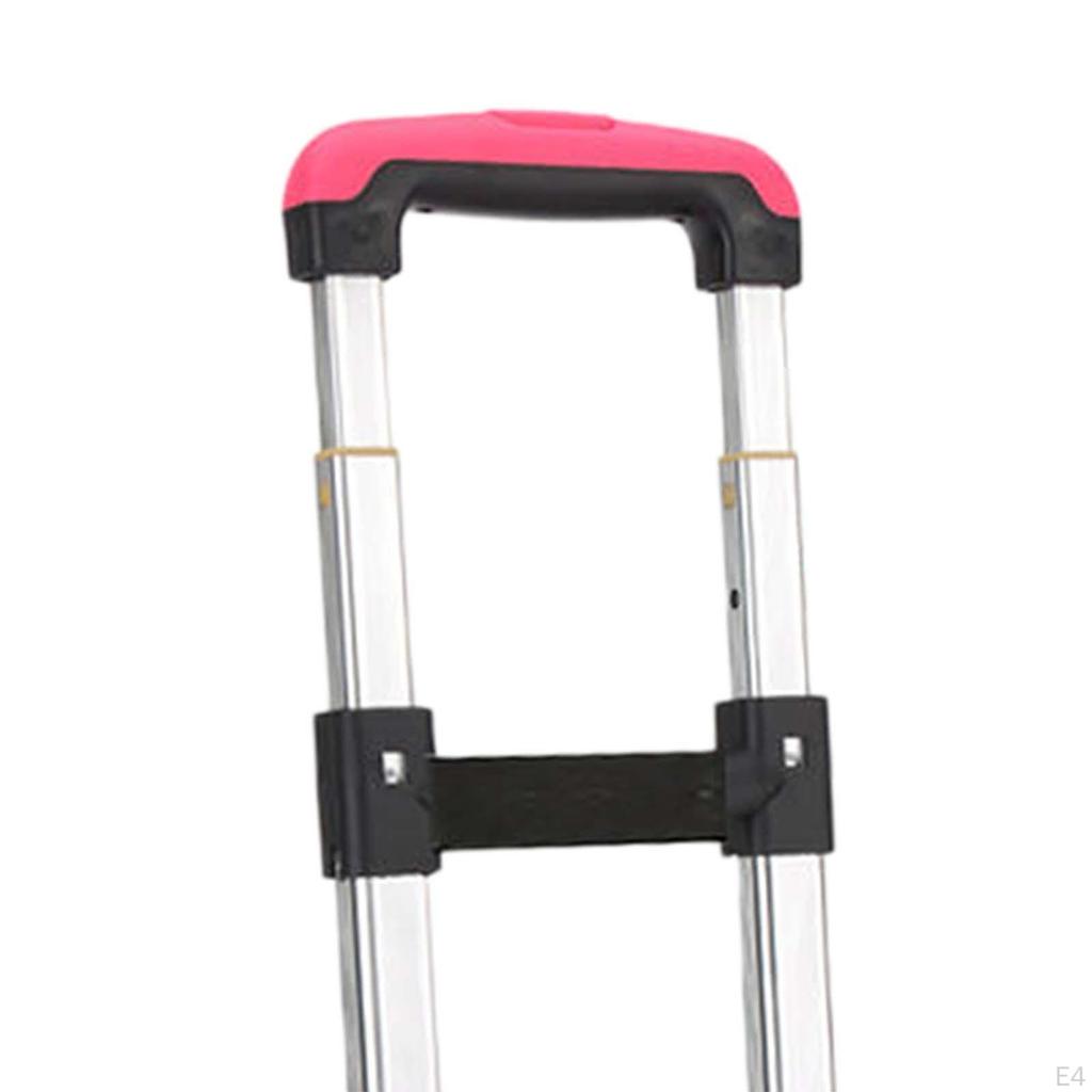 Backpack Trolley Set Hand Cart Compact 2 Wheels with Rain Cover Truck Wheeled for