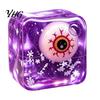 Clear Cube Fidget Toy Stress Relief for Halloween Christmas, Anxiety Reduction Ice Squeeze Holiday Toy, Slow Rising Sensory Gift Party Favors