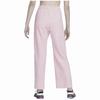 Nike Therma-Fit High-Waisted Fleece Casual Wide-Leg Knitted Sports Pants Women Bottoms Light-Raspberry FV4016-632