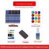Mobile Double-Sided Magnetic Whiteboard and Chalkboard