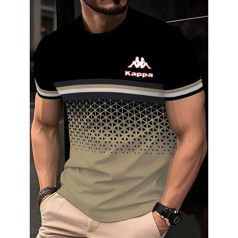 Men's Versatile Top Loose Simple Short Sleeve Crew Neck Comfortable T-Shirts Men’s