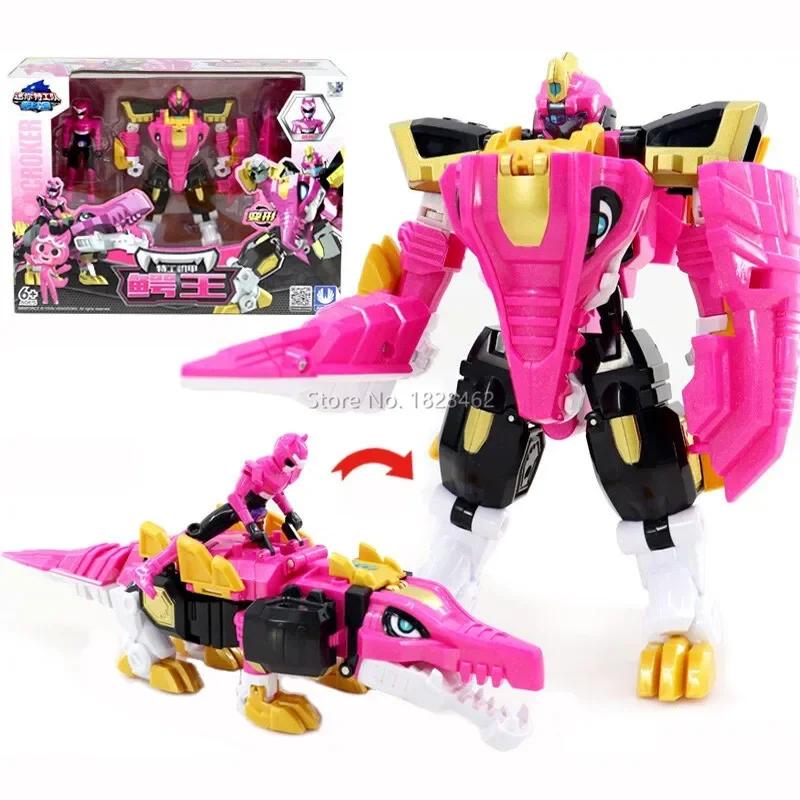 2025 Mini Force Wild Power Transformation Robot Model ornaments Gifts Toys Action Figures MiniForce X Deformation Dinosaur Toys