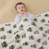 Newborn Baby Doudou Blanket - Spring & Summer Air Conditioning Comfort Cover for All Seasons
