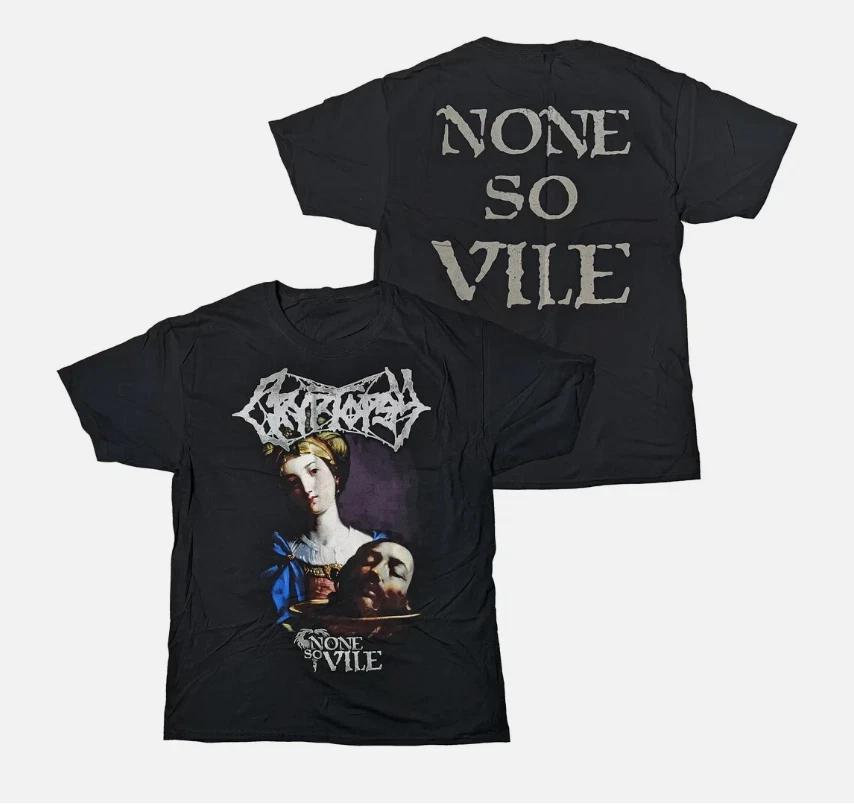 Cryptopsy - None So Vile Cotton Adult T-Shirt All Size S