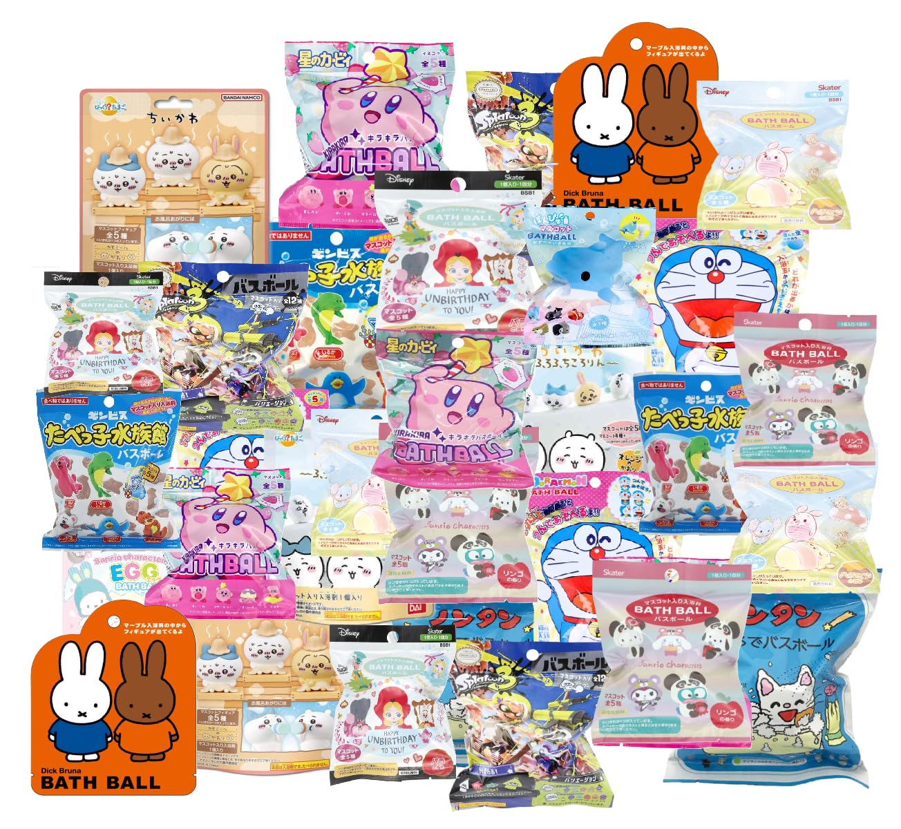 

of Bath balls for popular character bath bomb assortment no contains more than 7 character [Set 8] girls, set, duplicates, items!