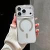 Color Bumper Hard For  Case For For Iphone 17 Pro Max Air 11 12 13 14 15 16 Plus Magnetic Wireless Charge Clear Cover