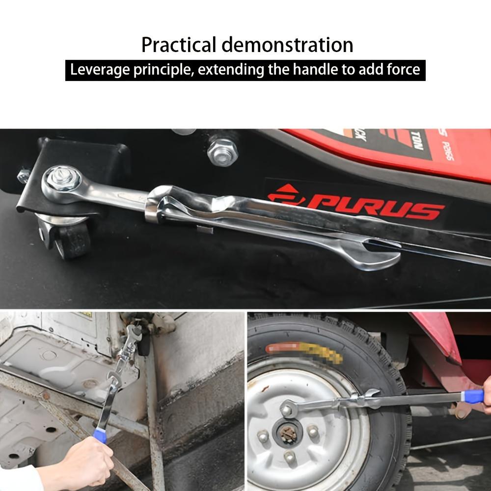 [1pc Universal Wrench Extension] 1pc Universal Wrench Extension Tool, Open-End Head Style, Mechanical Operation