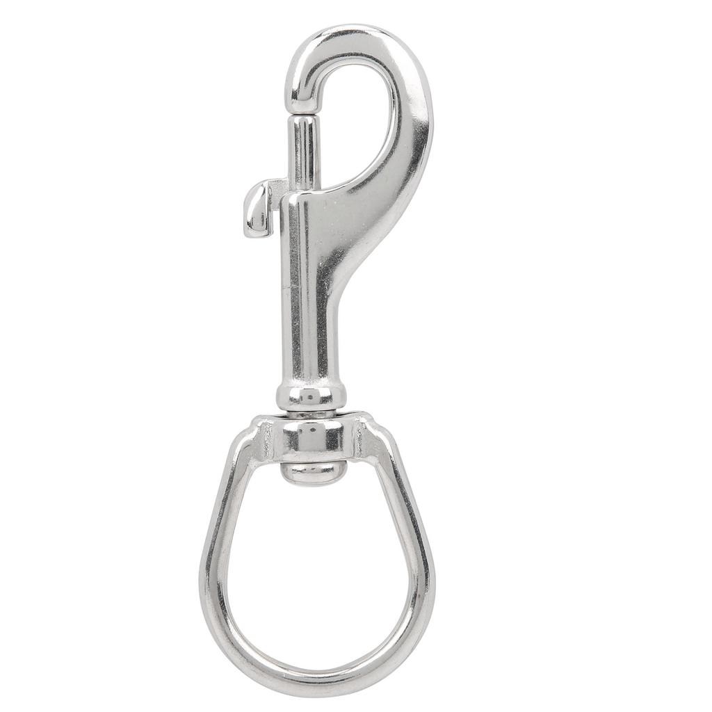 Rotating Snap Hook 316 Stainless Steel Single Head Outdoor Activities Diving Buckle80mm