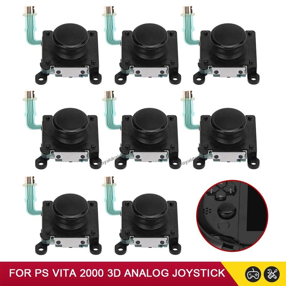 Joystick 3D original nou alb negru pentru PSV 2000 Joystick analog 3D Thumb Stick pentru PS Vita PSVita 2000 Grip analogic