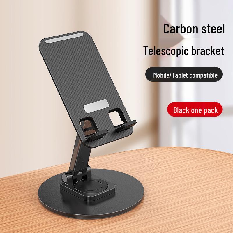 360° Rotating Telescopic Metal Phone & Tablet Stand with Custom Logo