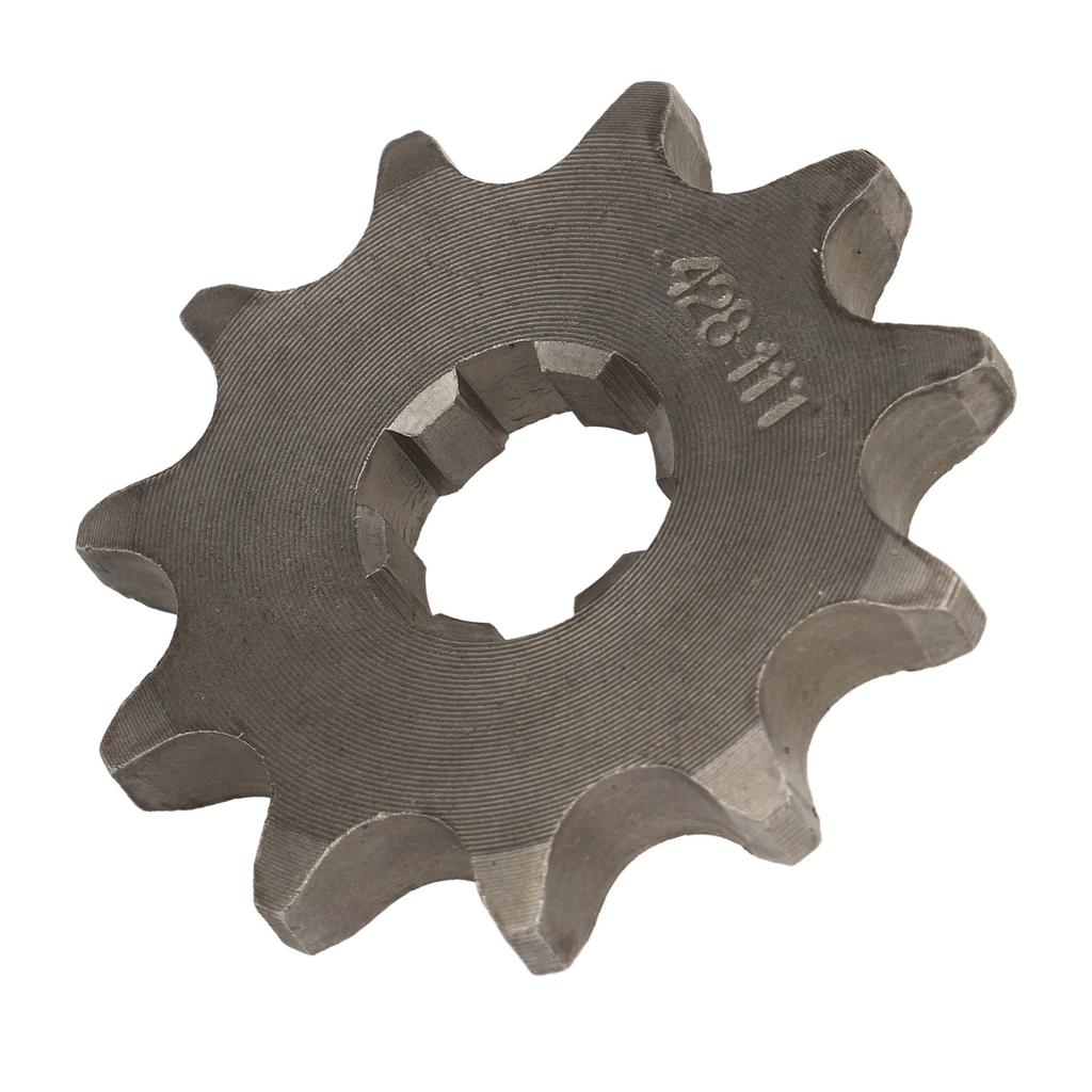 428 11T 17mm pastorek na kolo z uhlíkové oceli, snadno instalovatelný, robustní, univerzální, hnací převod motoru pro