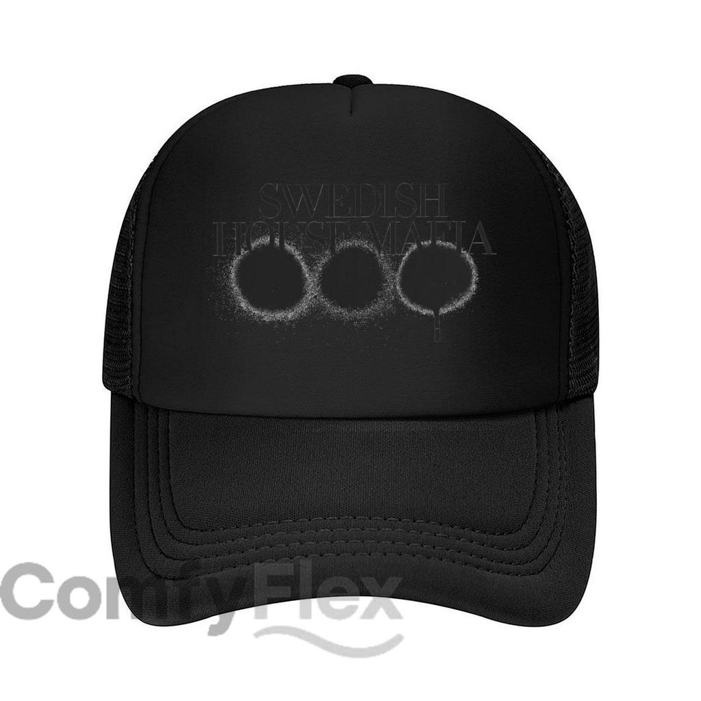 Swedish House Electronic Graphic Legacy Fashion Mesh Baseball Cap Breathable Casual Hats Outdoor Snapback Cap