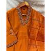 Pakistani Designer Party Wear Kurti Set Indian Bollywood Kurta Pant Dupatta Set