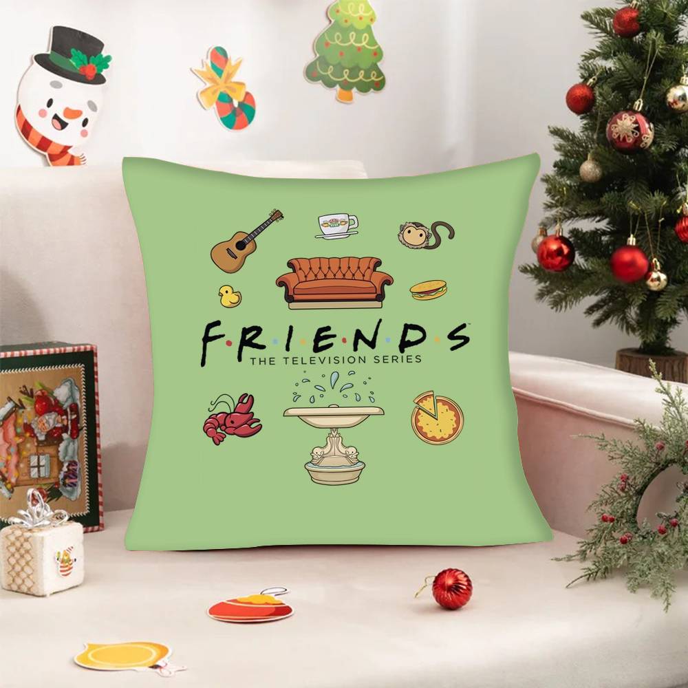 Classic TV Shows Friends-Famous cartoon  Pillowcases cushion covers living room sofas home decor gifts