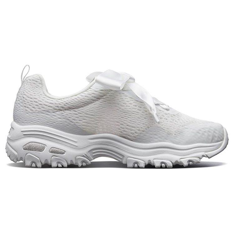 Skechers D'lites 1.0 Gs White Women's 66666196-WHT