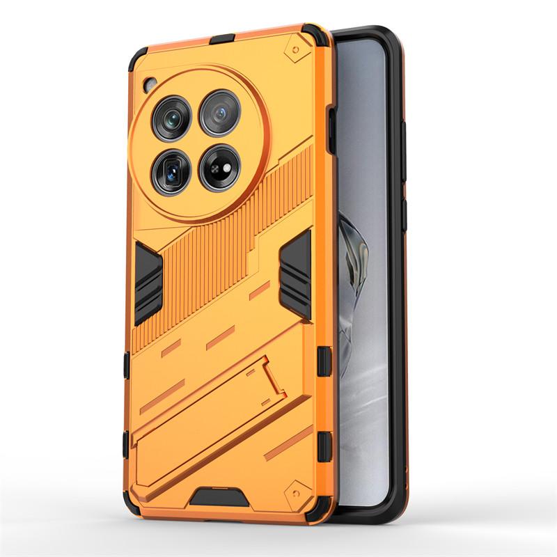 For OnePlus 12 5G Case OnePlus 11 12 5G Cover Luxury Armor PC Stand Holder Shockproof TPU Protective Back Cover OnePlus 12 5G