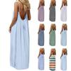 Women's Casual Fashionable Striped Checkered Printed Dress
