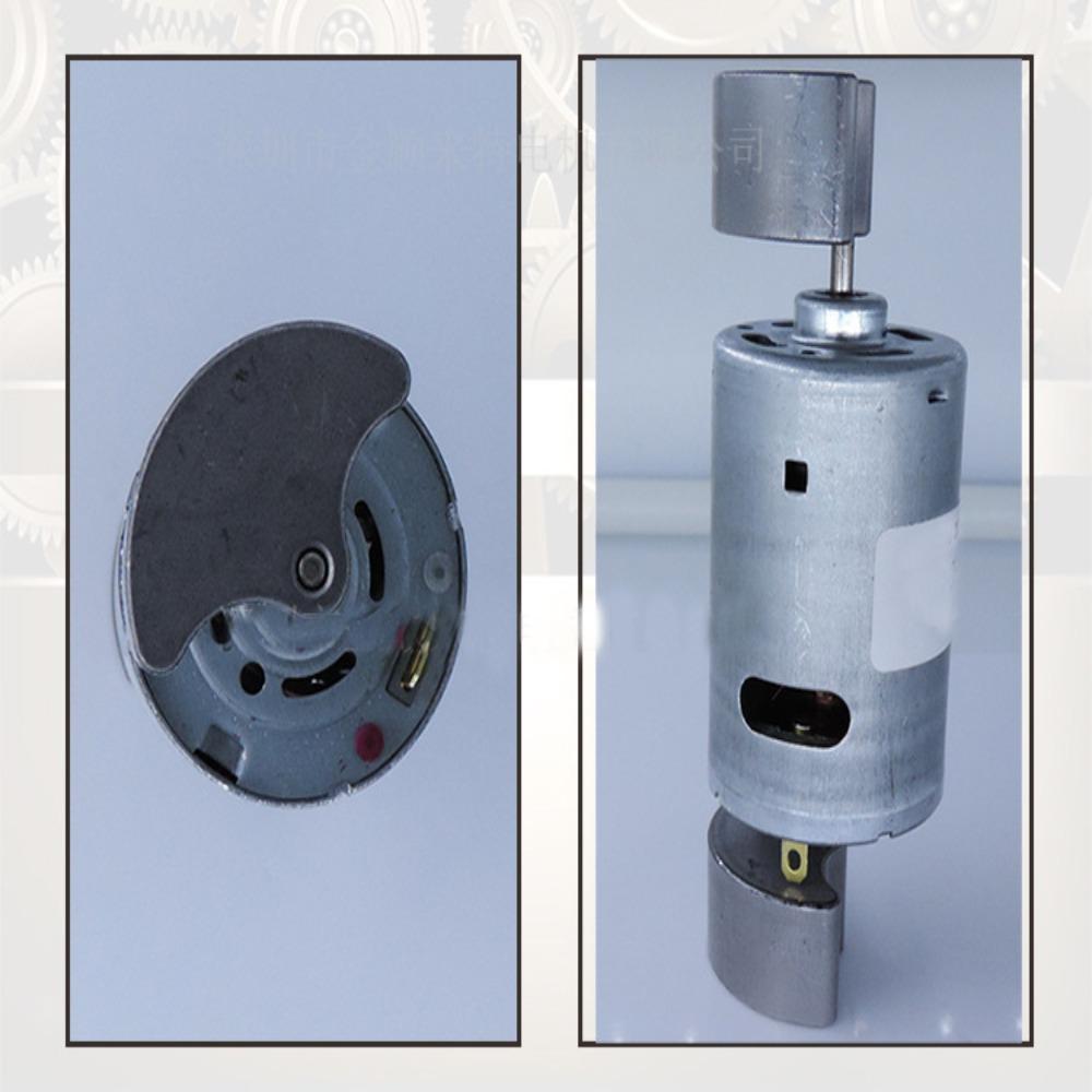 Motor cu vibrații cu perii 4000RPM DC 12-24V Cuplu mare Motor cu vibrații puternice pentru utilizare