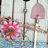 7.8 Inch Wooden Birdhouse Hand Painted Bird House for Outdoor Hanging Bird House Garden Decoration