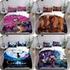 Luxurious 3d Bed Sheet Set With Vibrant Digital Print Soft Polyester Fabric For Queen Size Beds