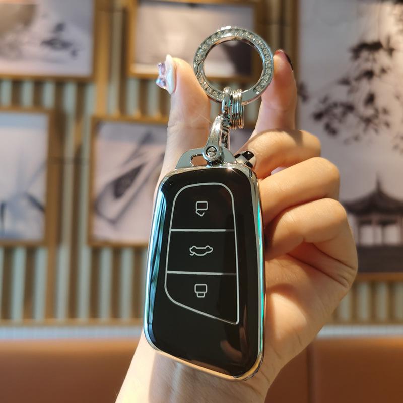 Chery QQ Ice Cream & Sundae Edition Key Cover for Little Ant Pro/EQ1/Arrizo 5/E3 with Snap Button Set.