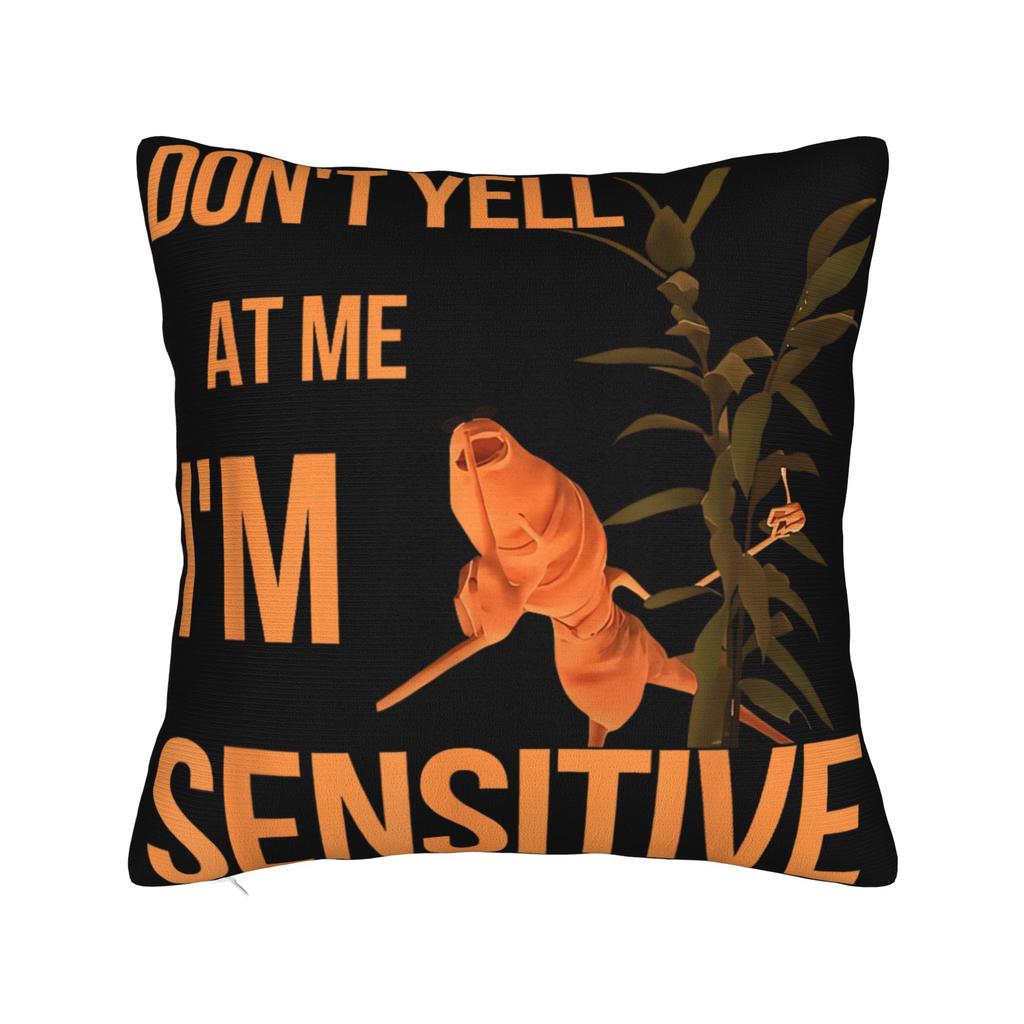 Marcus The Worm I Don't Like This Rock Pillow Cover  Novelty Pillow Case For Sofa Bedroom Home Decor Soft Cushion Cover Gift