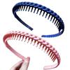 1/2pcs Fashion Women Headband/Hair Band Wide Edge Headband Face Washing Headband,Non-Slip Toothed Hair Clip, Random Color